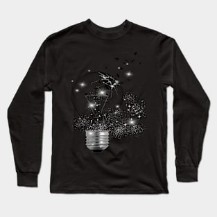 Light Buld Birds Costume Gift Long Sleeve T-Shirt